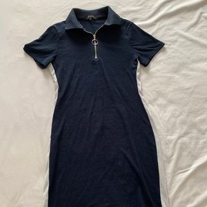 Short Sleeve Midi Dress